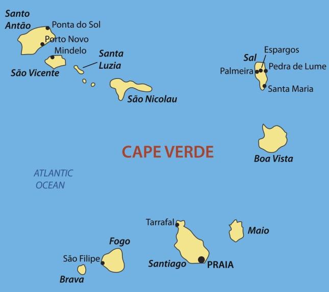 Kap Verde_Karte