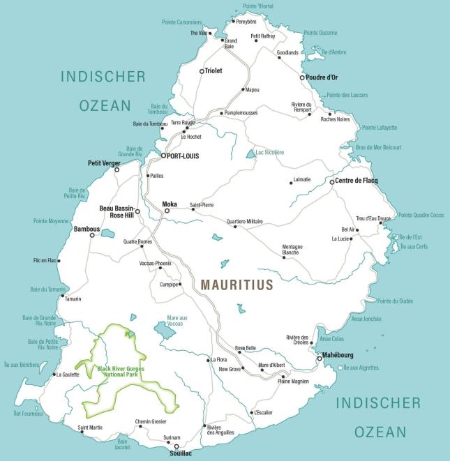 Mauritius_Karte